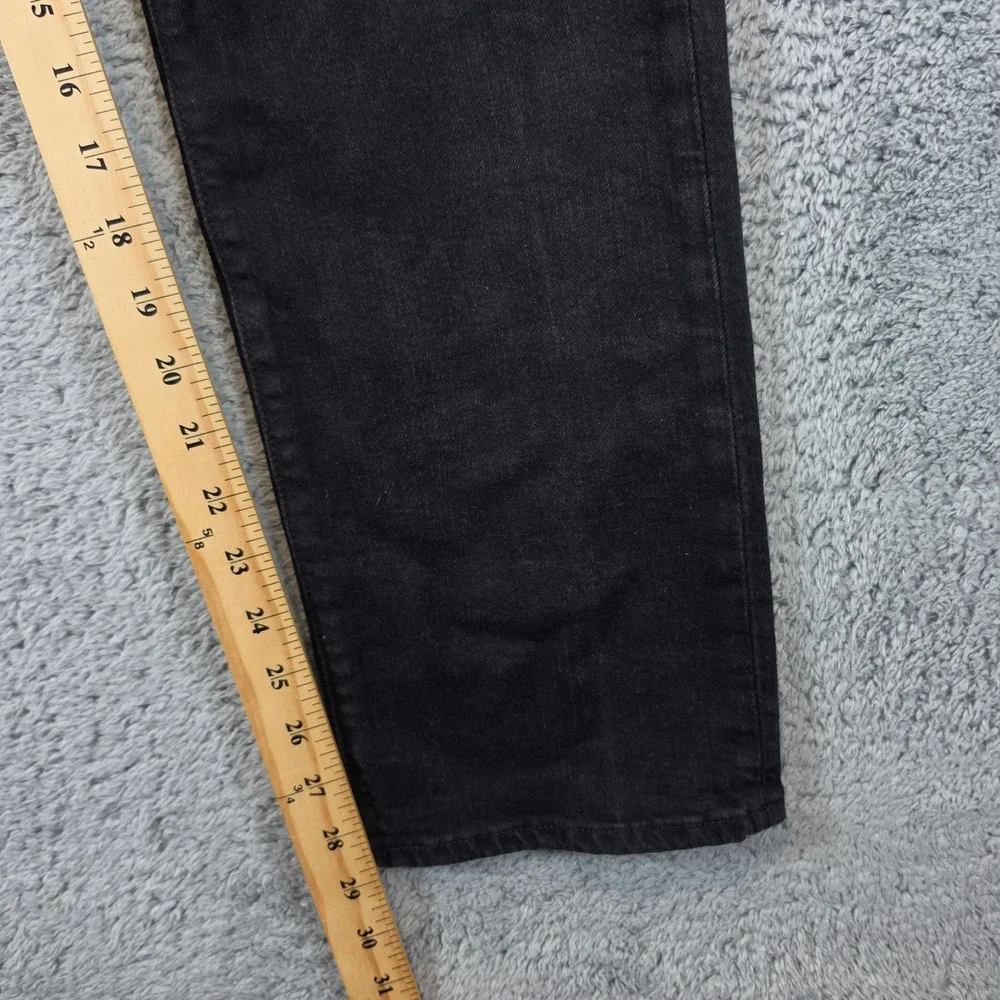 Polo Ralph Lauren Varick Slim Straight Jeans Mens 33x30 Black Denim Stretch